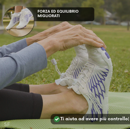 Sanovix Pro – Scarpe barefoot salutari e antiscivolo (unisex)
