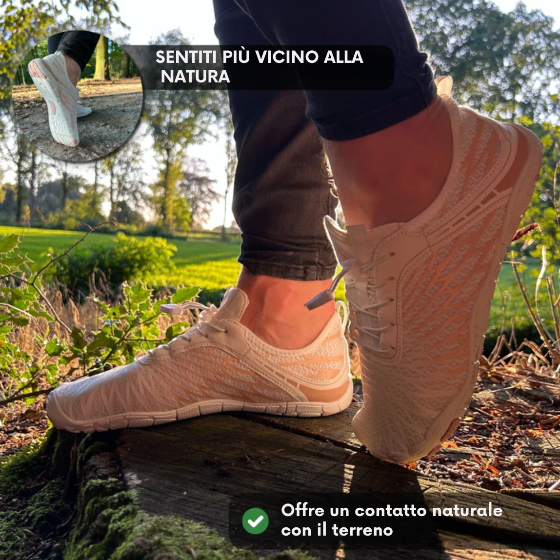Sanovix Pro – Scarpe barefoot salutari e antiscivolo (unisex)